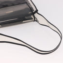GUCCI Shoulder Bag Vinyl Black Clear 001 2058 1772 5 Auth ep14956-7
