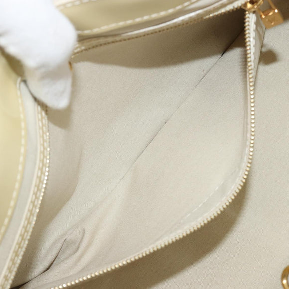 LOUIS VUITTON Monogram Vernis Wilshire PM Bag Broncorail M91452 Auth ep14958