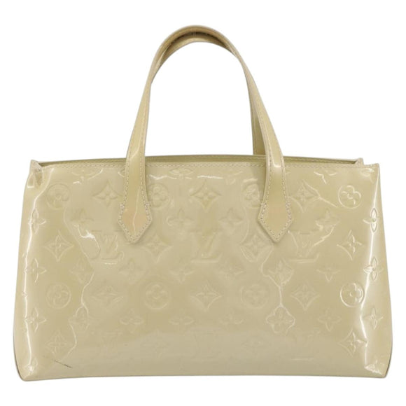 LOUIS VUITTON Monogram Vernis Wilshire PM Bag Broncorail M91452 Auth ep14958