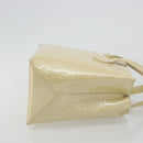 LOUIS VUITTON Monogram Vernis Wilshire PM Bag Broncorail M91452 Auth ep14958-3