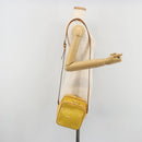 LOUIS VUITTON Monogram Vernis Wooster Bag Lime Yellow M91075 LV Auth ep14959A-22