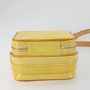 LOUIS VUITTON Monogram Vernis Wooster Bag Lime Yellow M91075 LV Auth ep14959A-5