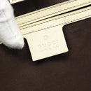GUCCI GG Supreme Tote Bag PVC Beige Gold 197953 Auth ep14963-21