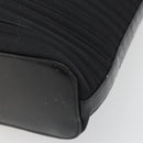 GUCCI Bamboo Hand Bag Nylon Black Silver 002 1998 0352 Auth ep14964-11
