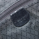 GUCCI Bamboo Hand Bag Nylon Black Silver 002 1998 0352 Auth ep14964-16