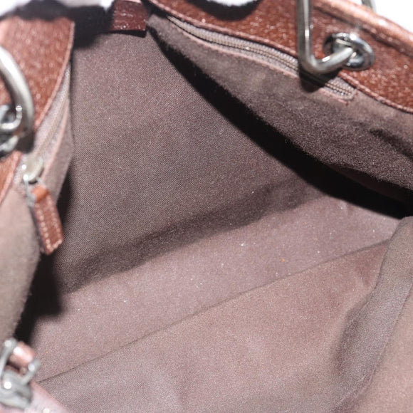 GUCCI GG Canvas Tote Bag Beige Gold 120837 Auth ep14970
