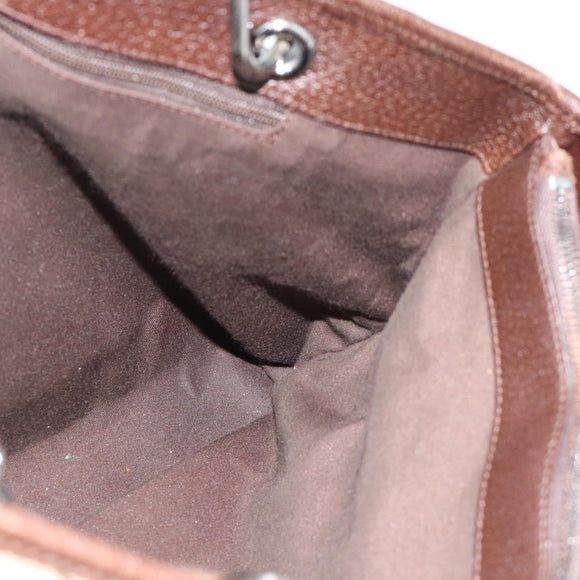 GUCCI GG Canvas Tote Bag Beige Gold 120837 Auth ep14970