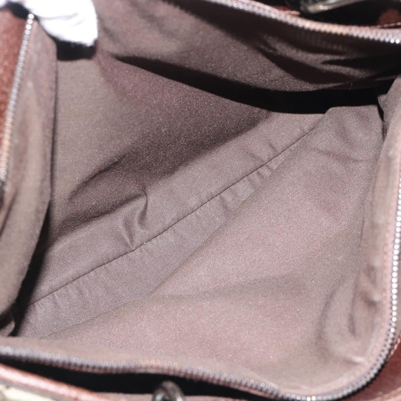 GUCCI GG Canvas Tote Bag Beige Gold 120837 Auth ep14970