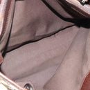 GUCCI GG Canvas Tote Bag Beige Gold 120837 Auth ep14970-22
