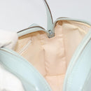 GUCCI Shoulder Bag Patent leather Light Blue Silver Auth ep14972-21