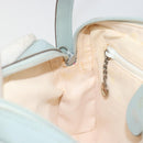 GUCCI Shoulder Bag Patent leather Light Blue Silver Auth ep14972-22