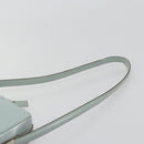 GUCCI Shoulder Bag Patent leather Light Blue Silver Auth ep14972-14