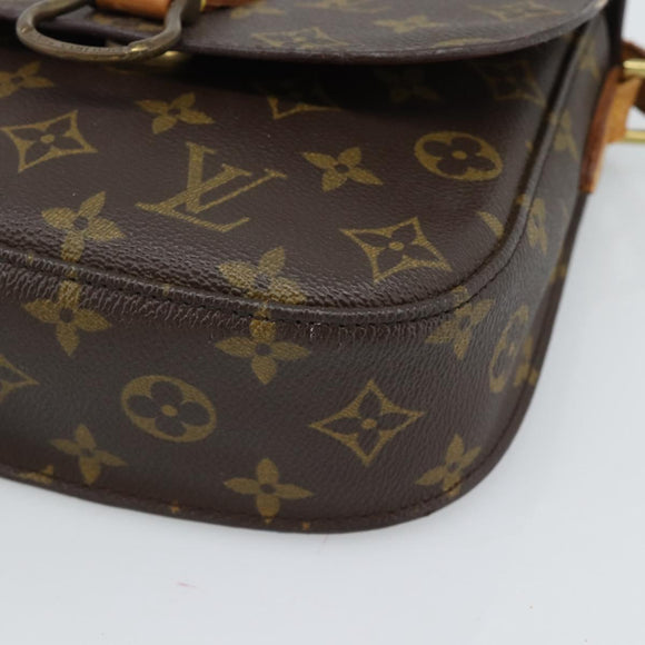 LOUIS VUITTON Monogram Saint Cloud MM Shoulder Bag M51243 LV Auth ep14973