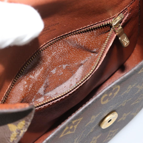 LOUIS VUITTON Monogram Saint Cloud MM Shoulder Bag M51243 LV Auth ep14973