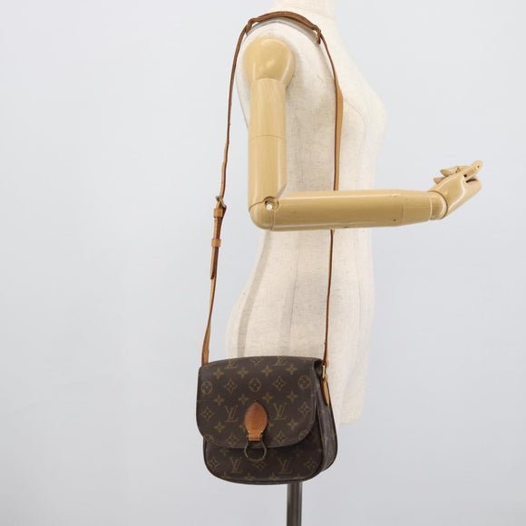 LOUIS VUITTON Monogram Saint Cloud MM Shoulder Bag M51243 LV Auth ep14973