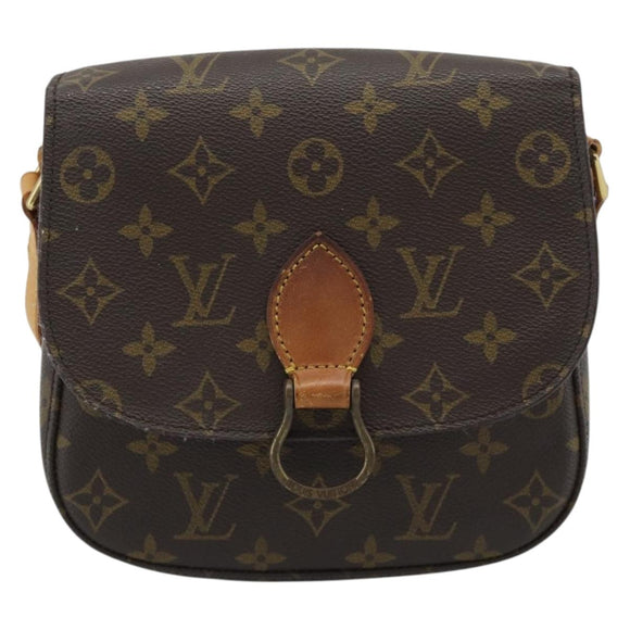 LOUIS VUITTON Monogram Saint Cloud MM Shoulder Bag M51243 LV Auth ep14973