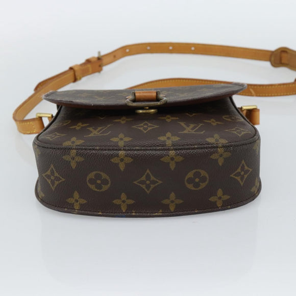 LOUIS VUITTON Monogram Saint Cloud MM Shoulder Bag M51243 LV Auth ep14973