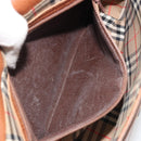 Burberrys Shoulder Bag Leather Brown Gold Auth ep14974-12