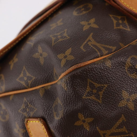 LOUIS VUITTON Monogram Saumur 43 Shoulder Bag M42252 LV Auth ep14979