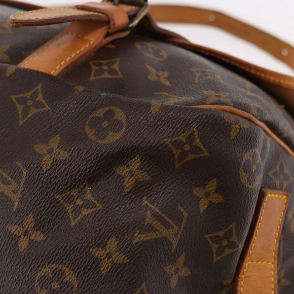 LOUIS VUITTON Monogram Saumur 43 Shoulder Bag M42252 LV Auth ep14979