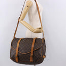 LOUIS VUITTON Monogram Saumur 43 Shoulder Bag M42252 LV Auth ep14979-29