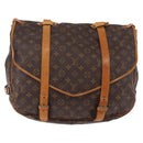 LOUIS VUITTON Monogram Saumur 43 Shoulder Bag M42252 LV Auth ep14979-13
