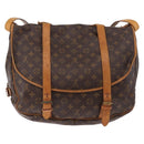 LOUIS VUITTON Monogram Saumur 43 Shoulder Bag M42252 LV Auth ep14979-2