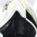 GUCCI Tote Bag Patent leather 2way White Silver 000 1118 0503 Auth ep14980-19