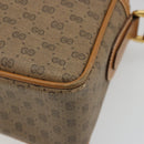 GUCCI Micro GG Supreme Shoulder Bag PVC Beige Gold 001 093 0942 Auth ep14983-16