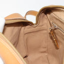 GUCCI Micro GG Supreme Shoulder Bag PVC Beige Gold 001 093 0942 Auth ep14983-21