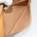 GUCCI Micro GG Supreme Shoulder Bag PVC Beige Gold 001 093 0942 Auth ep14983-24