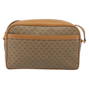 GUCCI Micro GG Supreme Shoulder Bag PVC Beige Gold 001 093 0942 Auth ep14983-2