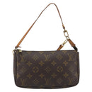 LOUIS VUITTON Monogram Pochette Accessoires Pouch M51980 LV Auth ep14984-2