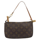 LOUIS VUITTON Monogram Pochette Accessoires Pouch M51980 LV Auth ep14984-3