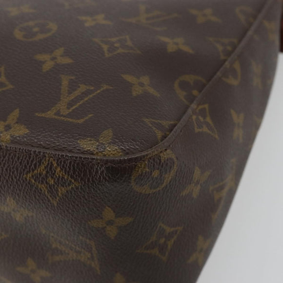 LOUIS VUITTON Monogram Looping MM Shoulder Bag M51146 LV Auth ep14986