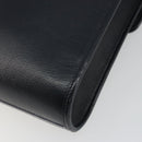 Christian Dior Shoulder Bag Leather Navy Gold Auth ep14988-15