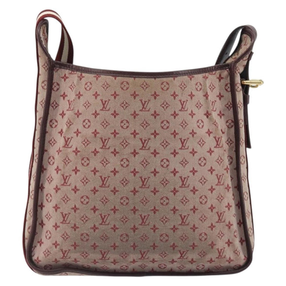 LOUIS VUITTON Monogram Mini Besace Mary Kate Bag Red M92321 LV Auth ep14990