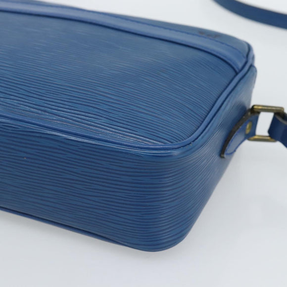 LOUIS VUITTON Epi Trocadero 23 Shoulder Bag Blue M52305 LV Auth ep14994