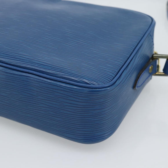 LOUIS VUITTON Epi Trocadero 23 Shoulder Bag Blue M52305 LV Auth ep14994
