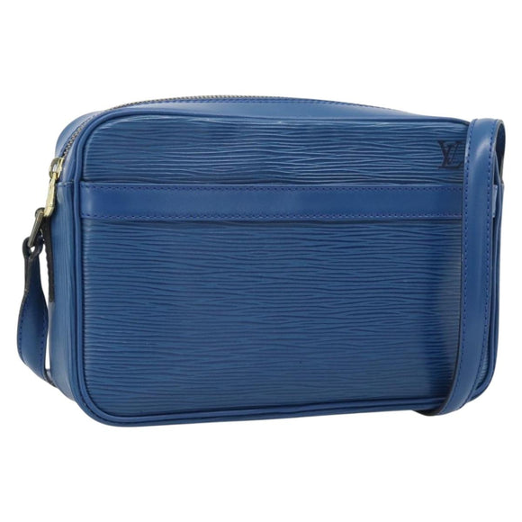 LOUIS VUITTON Epi Trocadero 23 Shoulder Bag Blue M52305 LV Auth ep14994