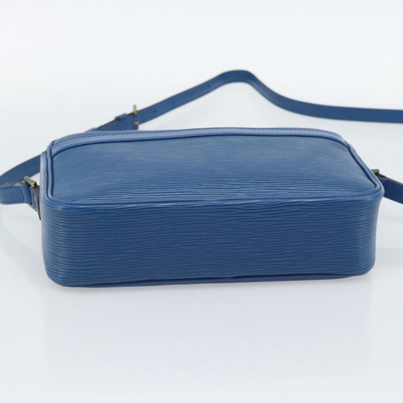 LOUIS VUITTON Epi Trocadero 23 Shoulder Bag Blue M52305 LV Auth ep14994