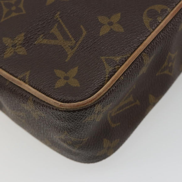 LOUIS VUITTON Monogram Compiegne 23 Clutch Bag M51847 LV Auth ep14995