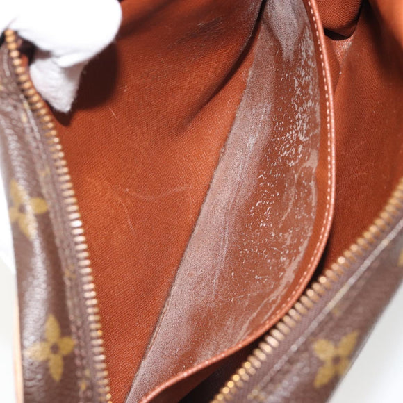 LOUIS VUITTON Monogram Compiegne 23 Clutch Bag M51847 LV Auth ep14995