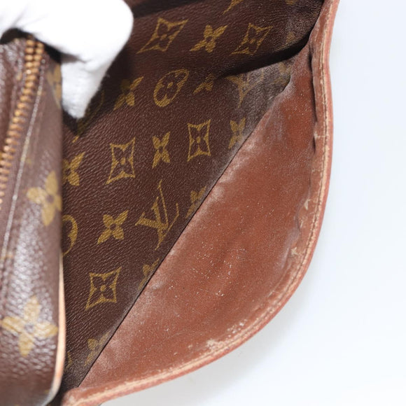 LOUIS VUITTON Monogram Compiegne 23 Clutch Bag M51847 LV Auth ep14995