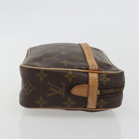 LOUIS VUITTON Monogram Compiegne 23 Clutch Bag M51847 LV Auth ep14995