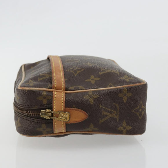LOUIS VUITTON Monogram Compiegne 23 Clutch Bag M51847 LV Auth ep14995