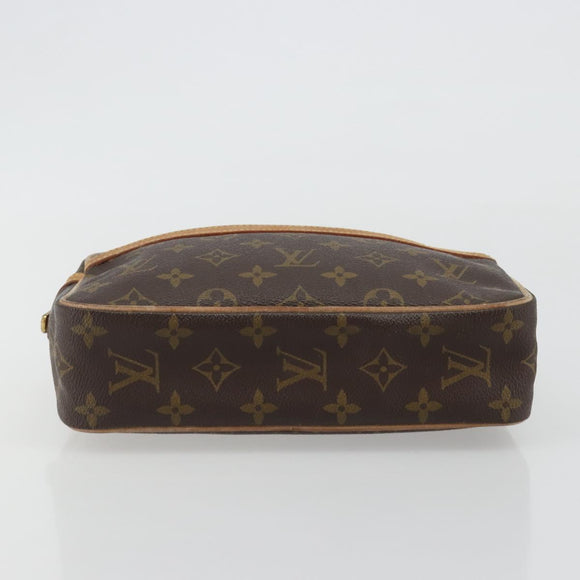 LOUIS VUITTON Monogram Compiegne 23 Clutch Bag M51847 LV Auth ep14995