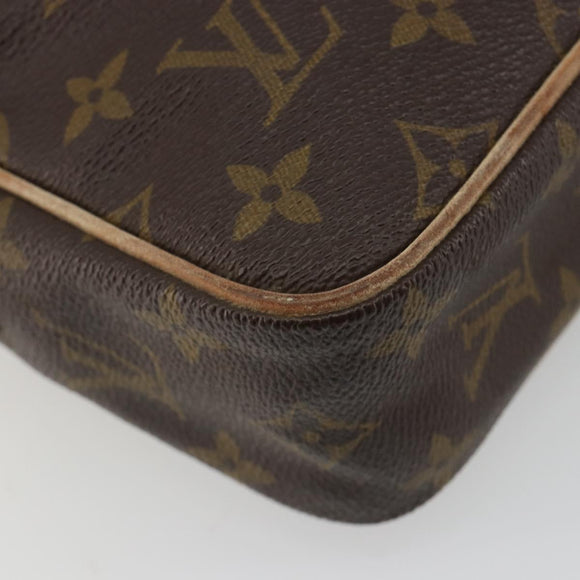 LOUIS VUITTON Monogram Compiegne 23 Clutch Bag M51847 LV Auth ep14995