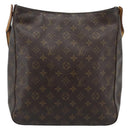 LOUIS VUITTON Monogram Looping GM Shoulder Bag M51145 LV Auth ep14997-13