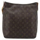 LOUIS VUITTON Monogram Looping GM Shoulder Bag M51145 LV Auth ep14997-2
